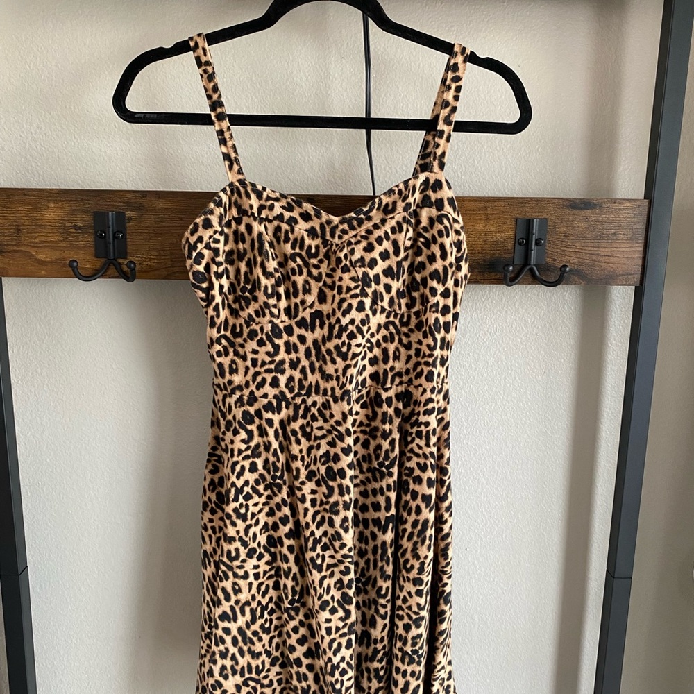 Leopard Mini Dress - Picture 2 of 3